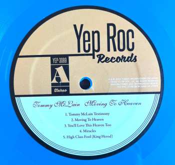 LP Tommy McLain: Moving To Heaven CLR | LTD
