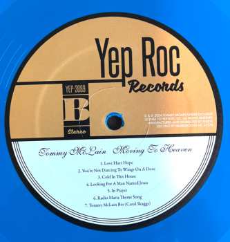 LP Tommy McLain: Moving To Heaven CLR | LTD