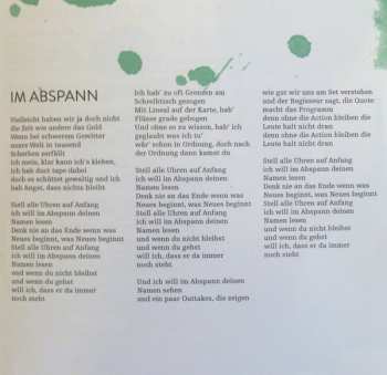 CD Tonbandgerät: Wenn Das Feuerwerk Landet