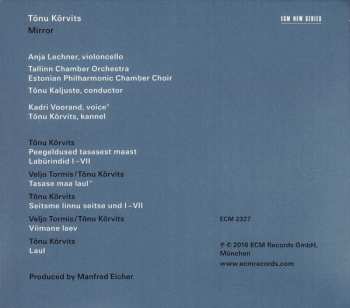 CD Anja Lechner: Mirror