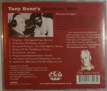 CD Tony Benn: Tony Benn's Greatest Hits