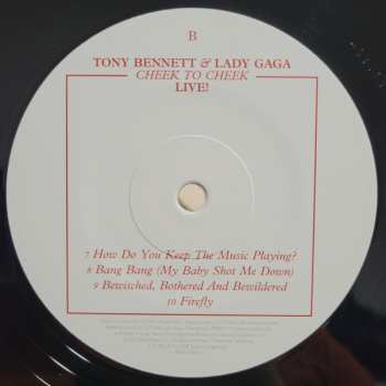 2LP Tony Bennett: Cheek To Cheek Live!