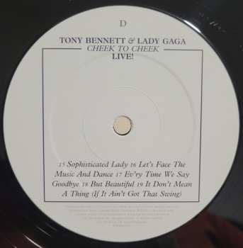 2LP Tony Bennett: Cheek To Cheek Live!