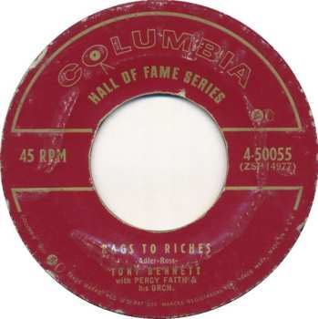 Album Tony Bennett: Rags To Riches / Stranger In Paradise