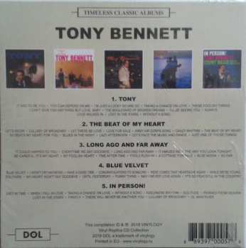 5CD/Doos Tony Bennett: Timeless Classic Albums