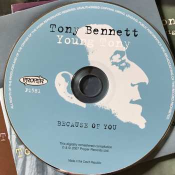 4CD Tony Bennett: Young Tony