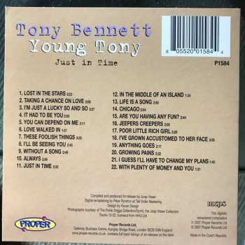 4CD Tony Bennett: Young Tony