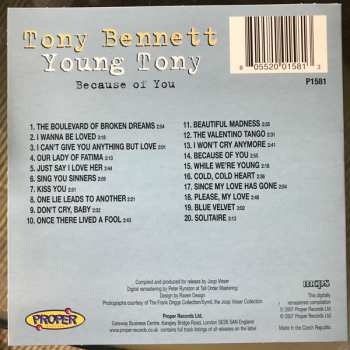 4CD Tony Bennett: Young Tony