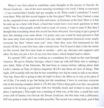 CD Tony Conrad: Outside The Dream Syndicate