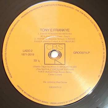 LP Tony Bizarro: Tony & Frankye