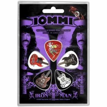 Merch Tony Iommi: Set Plectrums Iron Man