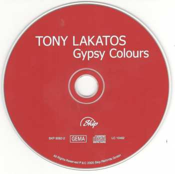CD Tony Lakatos: Gypsy Colours DIGI