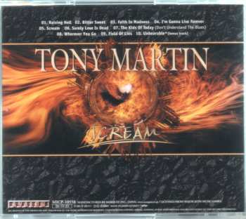CD Tony Martin: Scream