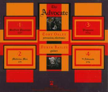 CD Tony Oxley: The Advocate