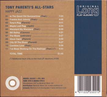 CD Tony Parenti's All-Stars: Happy Jazz