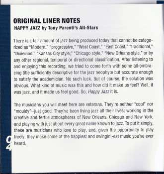 CD Tony Parenti's All-Stars: Happy Jazz