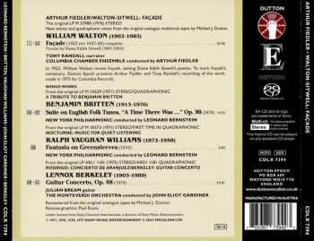 SACD Sir William Walton: Façade (Complete) (plus bonus works)