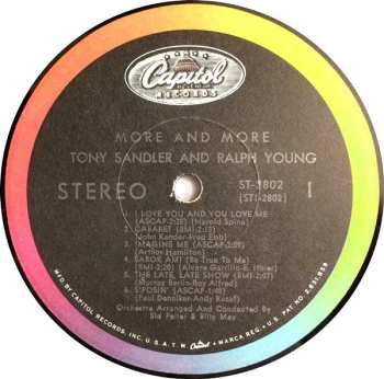 LP Sandler & Young: More & More Of Tony Sandler & Ralph Young