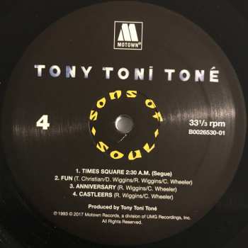 2LP Tony! Toni! Toné!: Sons Of Soul