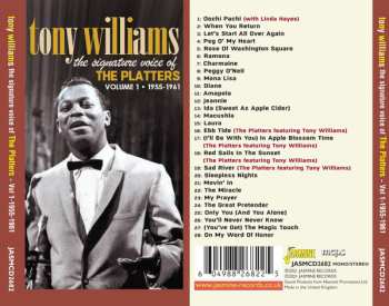 CD Tony Williams: The Signature Voice Of The Platters Volume 1 1955-1961