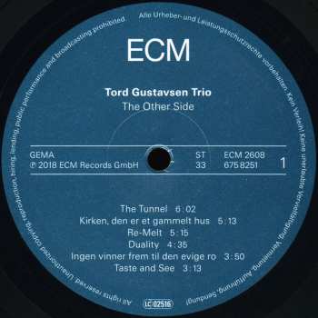 LP Tord Gustavsen Trio: The Other Side