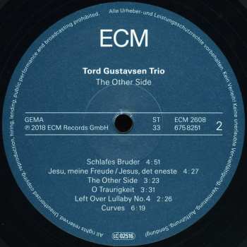 LP Tord Gustavsen Trio: The Other Side