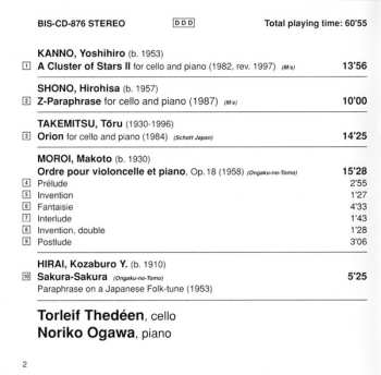 CD Noriko Ogawa: The Japanese Cello