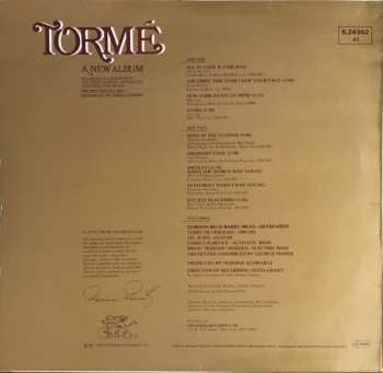 LP Mel Tormé: A New Album