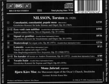 CD Torsten Nilsson: Lamento - Complete Works For Soprano And Organ