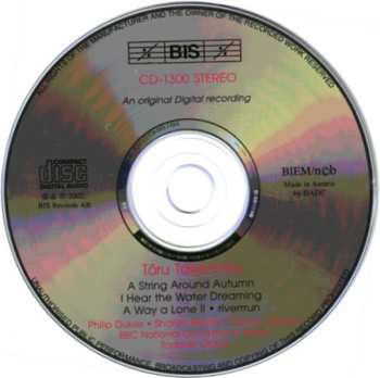 CD Toru Takemitsu: A String Around Autumn