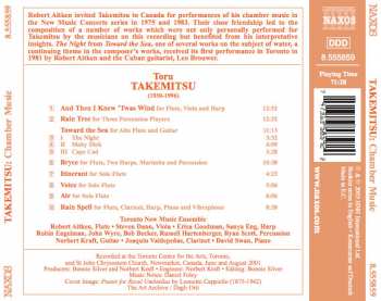 CD Toru Takemitsu: Chamber Music