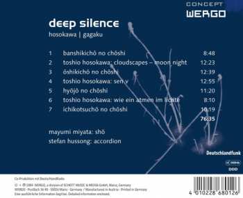 CD Toshio Hosokawa: Deep Silence
