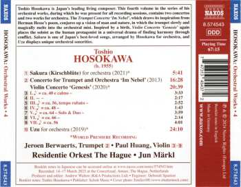 CD Toshio Hosokawa: Orchestral Works • 4