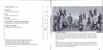 CD Toshio Hosokawa: Voyage VIII | Voyage X Nozarashi | Stunden-Blumen | Arc Song | Lied