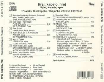 CD Tösstaler Blaskapelle: Hraj, Kapelo, Hraj = Spiel, Kapelle, Spiel