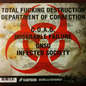CD Department Of Correction: Monsters! (six of a kind) LTD | DIGI