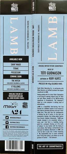LP Tóti Guðnason: Lamb (Original Motion Picture Soundtrack) CLR