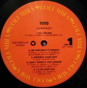 LP Toto: Fahrenheit