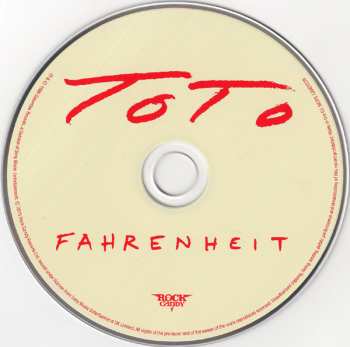 CD Toto: Fahrenheit