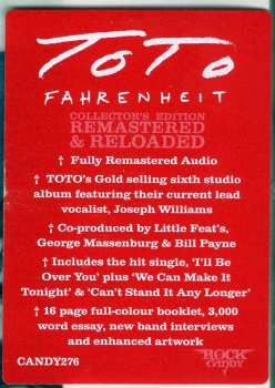 CD Toto: Fahrenheit