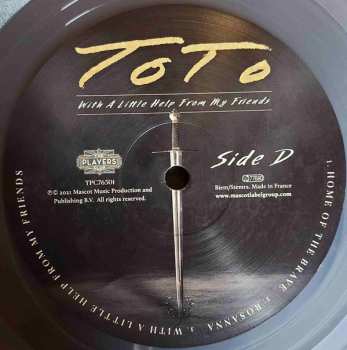 2LP Toto: With A Little Help From My Friends CLR