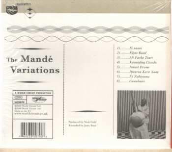 CD Toumani Diabaté: The Mandé Variations