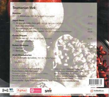 CD Toumanian Mek: Music From Armenia