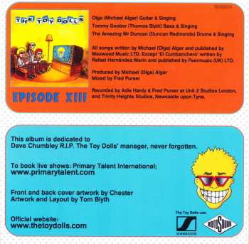 CD Toy Dolls: Episode XIII