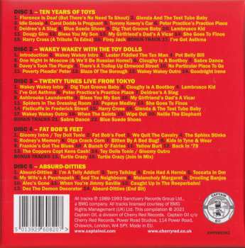 5CD/Doos Toy Dolls: The Albums 1989-93