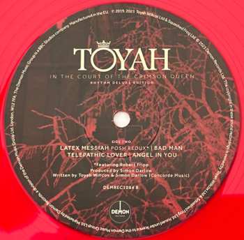 2LP Toyah: In The Court Of The Crimson Queen: Rhythm Deluxe Edition CLR | DLX