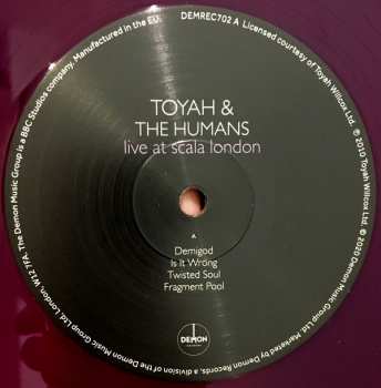 2LP Toyah: Live At Scala London CLR