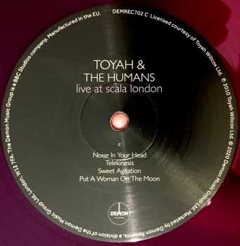 2LP Toyah: Live At Scala London CLR