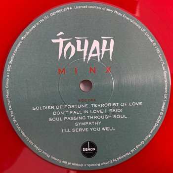 LP Toyah: Minx CLR