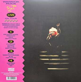 2LP Toyah: Warrior Rock - Toyah On Tour CLR | LTD